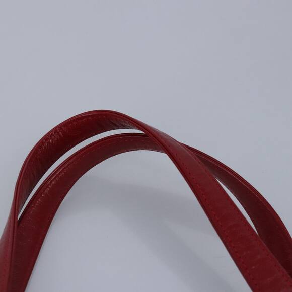 Burberry Nova Check Tote Bag Canvas Leather Beige Red - Picture 8 of 16